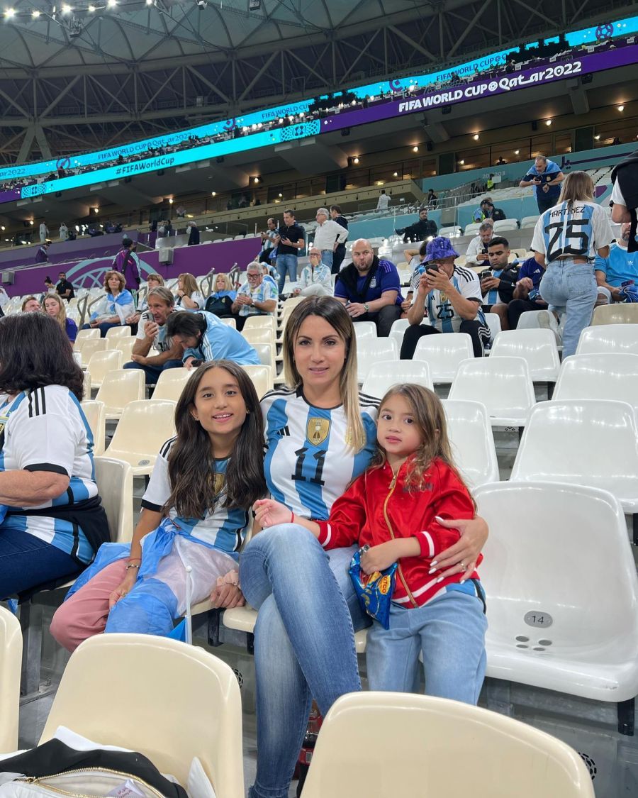 La hija de Ángel Di María fue atendida de urgencia en Qatar: 