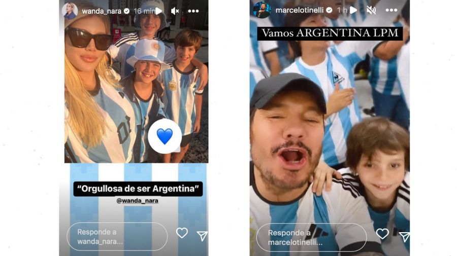 argentina contra francia reacción de famosos