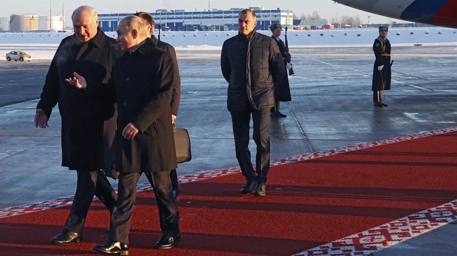 Visita de Vladimir Putin a Bielorrusia