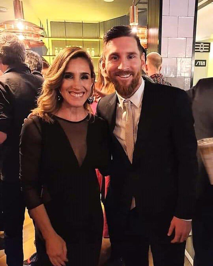 Soledad Pastorutti y Lionel Messi 