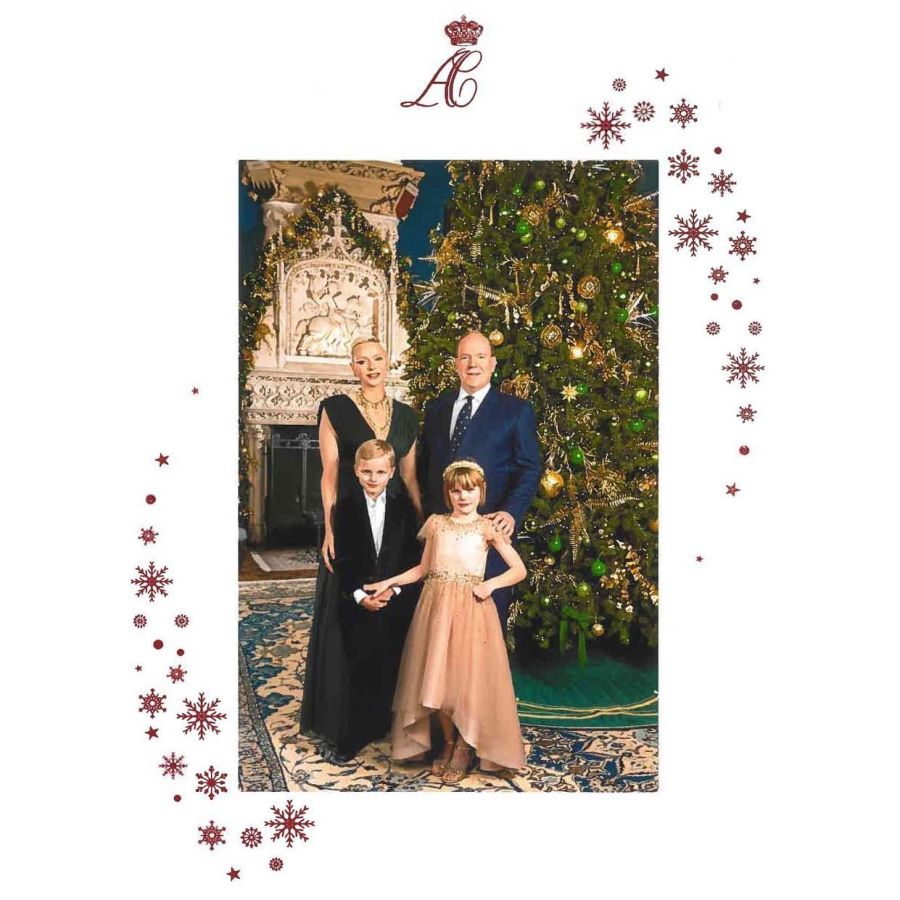 Charléne de Mónaco derrocha glamour en su tarjeta navideña 
