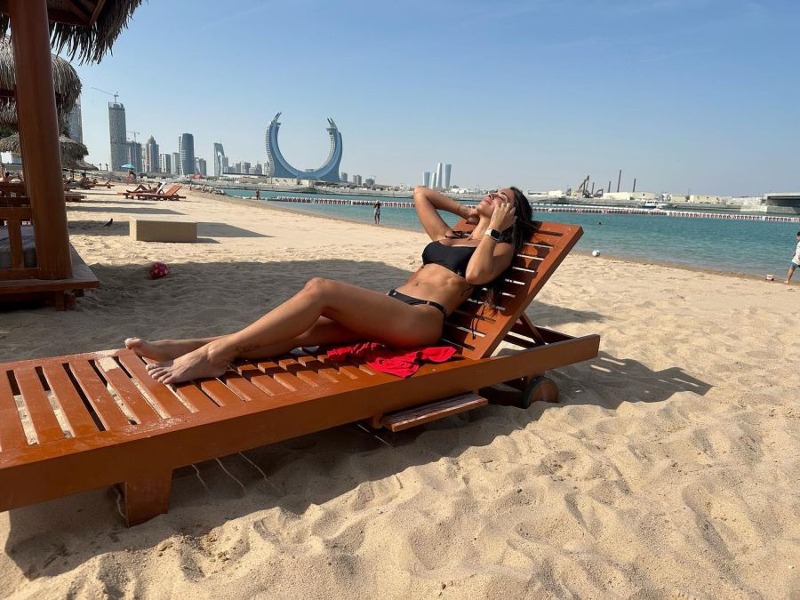 El álbum de fotos de Antonela Roccuzzo en Qatar: Argentina campeón y sus días de relax por la ciudad