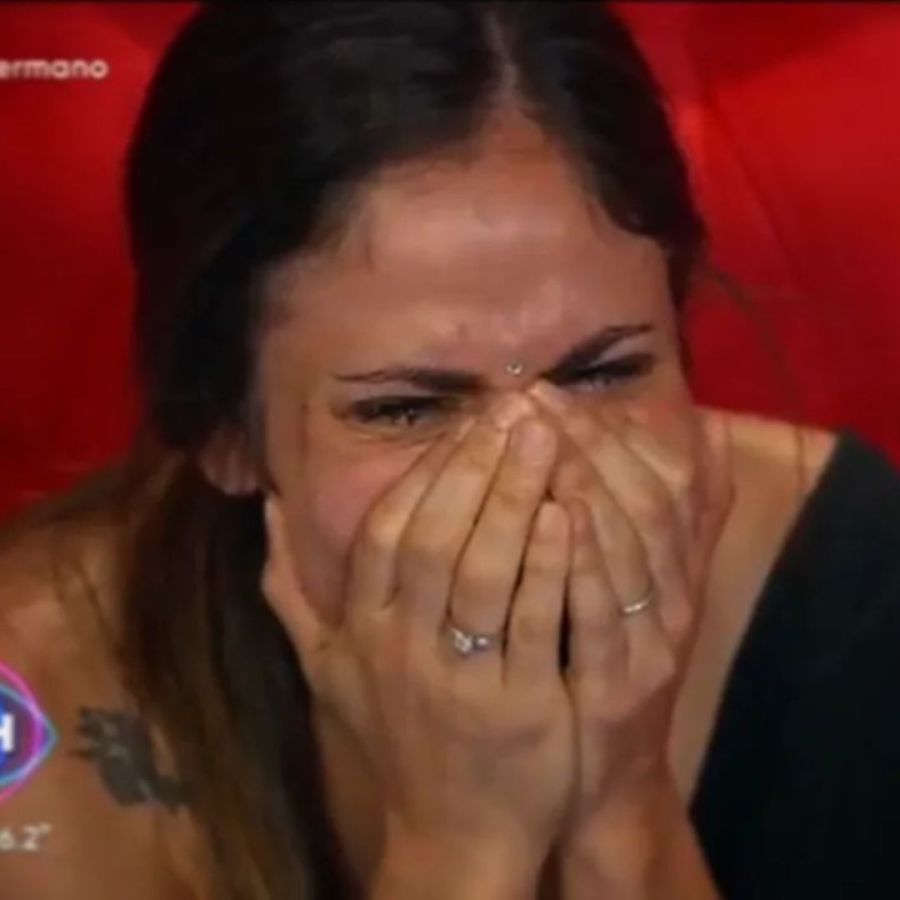 Romina GH llorando