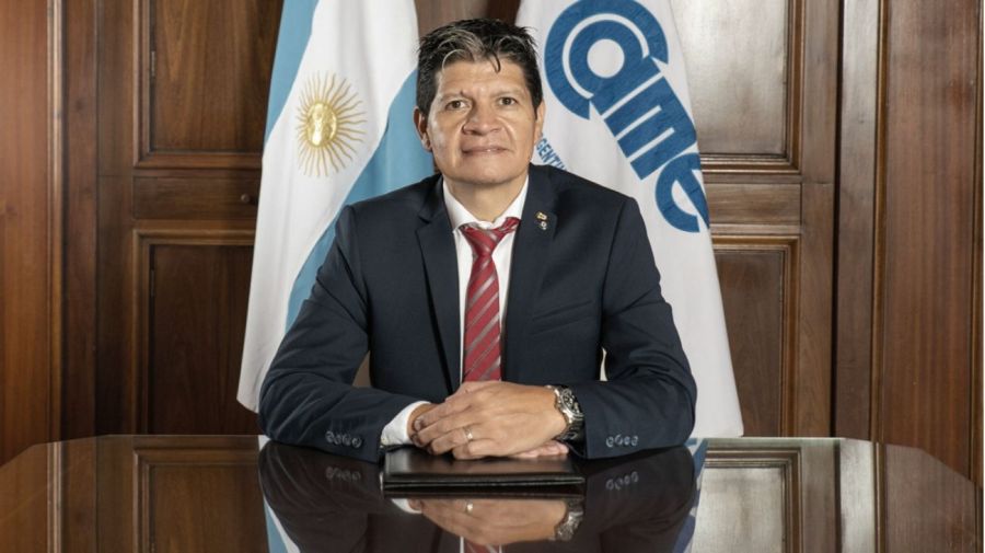 Alfredo González, presidente de la CAME