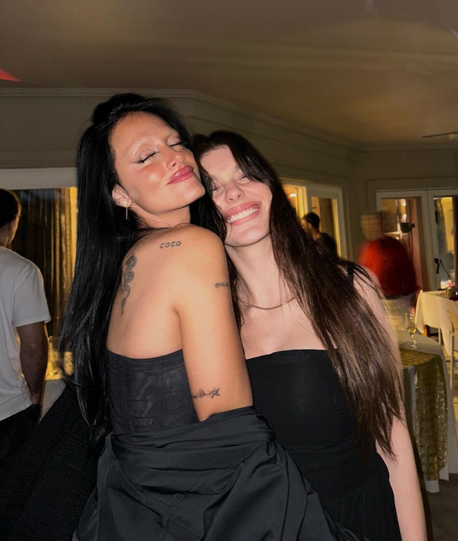 Oriana Sabatini se fue de fiesta con Camila Morrone, la ex de Leonardo DiCaprio