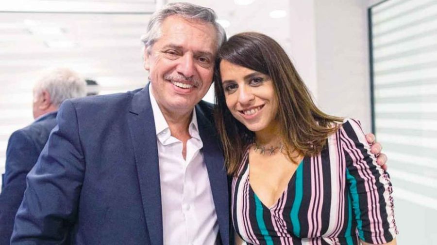 Alberto Fernández y Victoria Donda