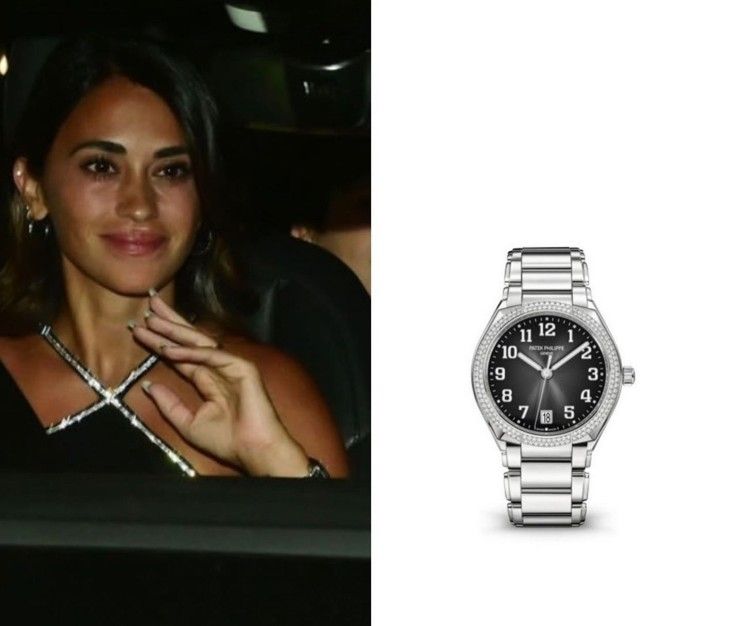 El lujoso reloj que lució Antonela Roccuzzo en la fiesta de 15 a la que asistió en Rosario