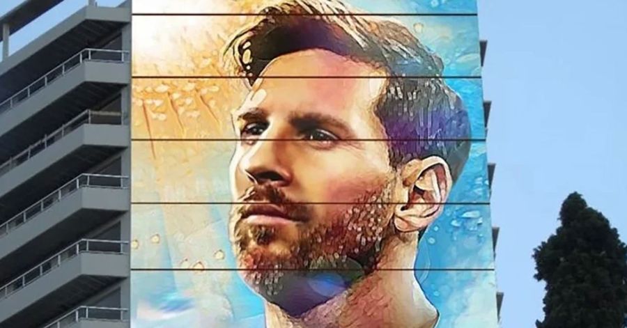 Murales de Lionel Messi