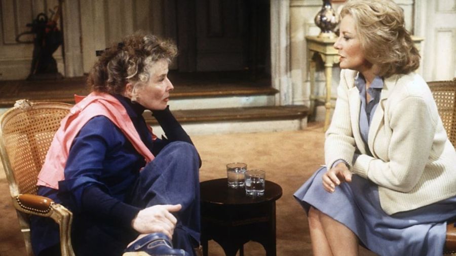 Katharine Hepburn y Barbara Walters, 1982