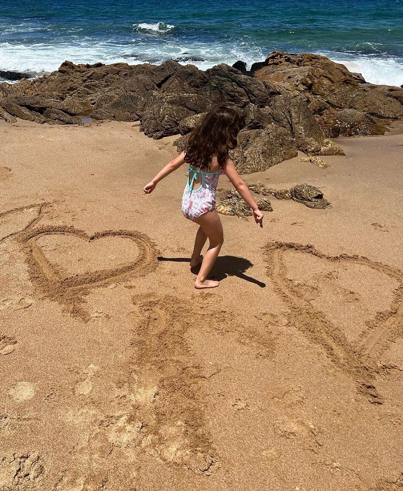 Isabel Macedo compartió las fotos de sus vacaciones familiares en Punta del Este: 