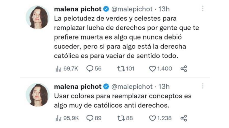 Malena Pichot contra Coti de GH