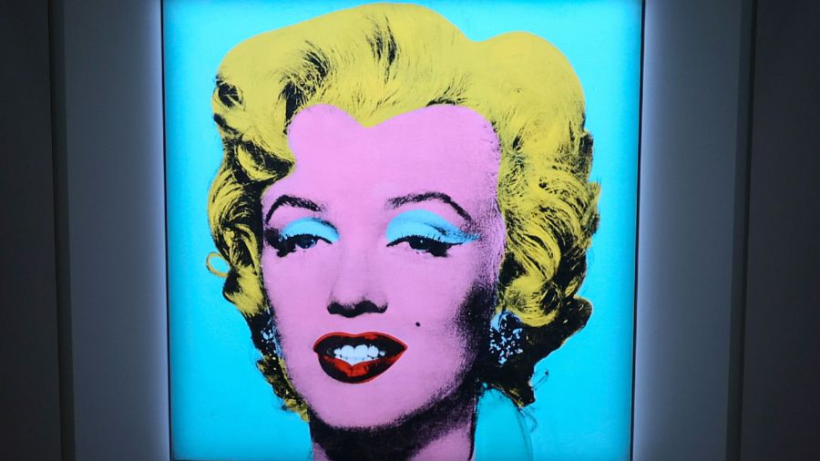  “Shot Sage Blue Marilyn”, de Andy Warhol