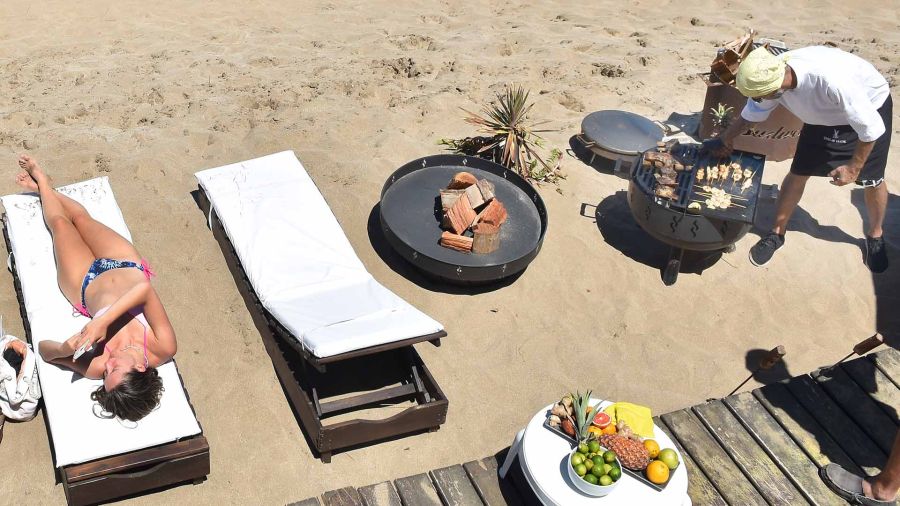 Cocina Gourmet en la playa Pinamar 2023 