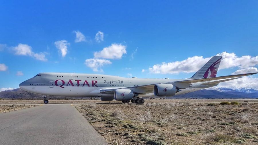 Boeing 747 de Qatar Airways 20230106