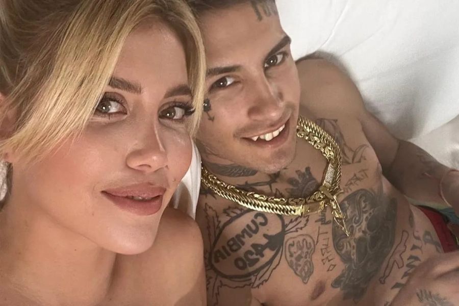 Wanda Nara y L-Gante