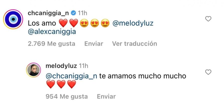 Alex Caniggia y Melody Luz confirmaron que serán padres: la reacción de Mariana Nannis
