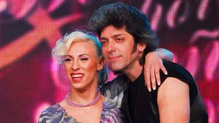 Abigail Pereira y Gustavo Guillén en el Bailando 2007