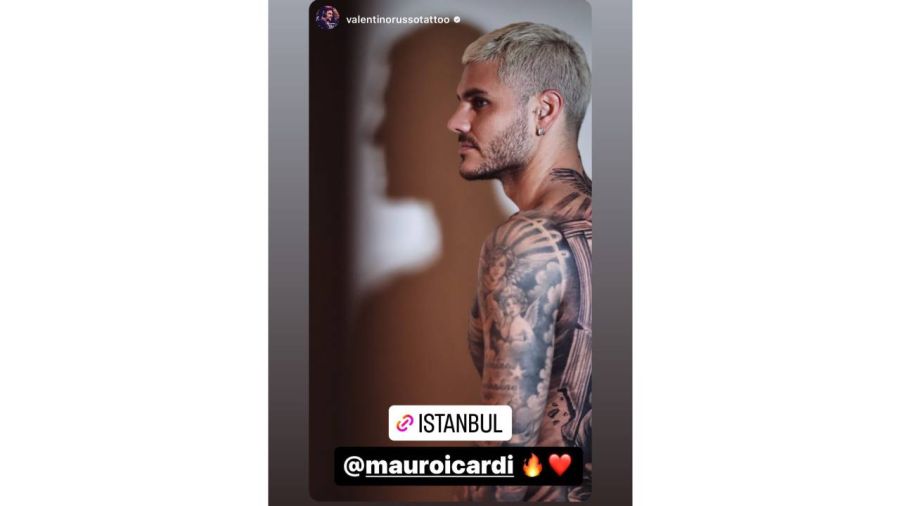 El imponente tatuaje de Mauro Icardi