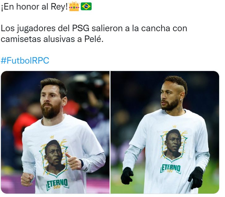 Homenaje a Pelé
