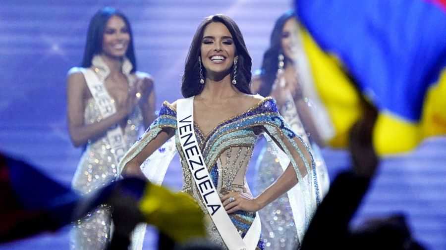 Amanda Dudamel, la representante de Venezuela, primera princesa en Miss Universo 2023.