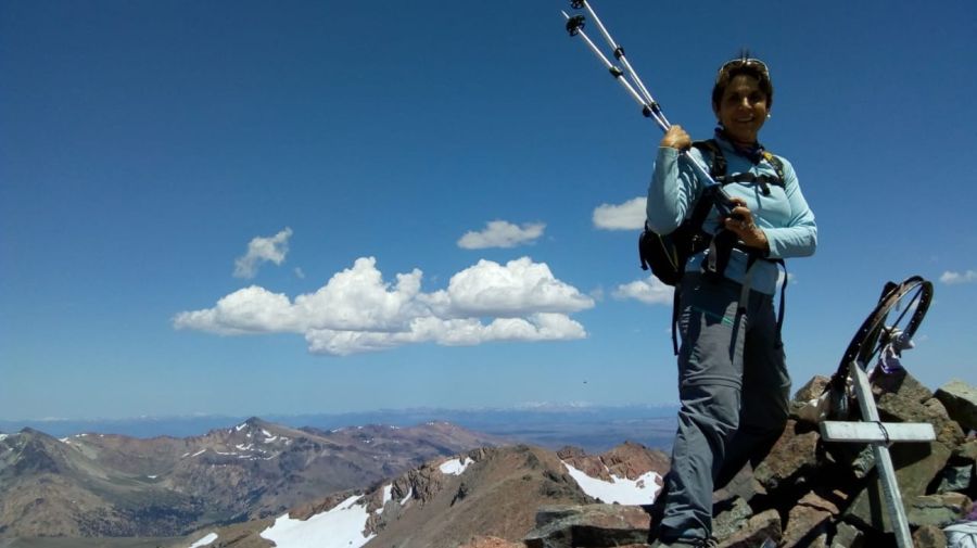 Jannet Sandra Palavecino, la argentina que viajaba en el avión estrellado en Nepal.