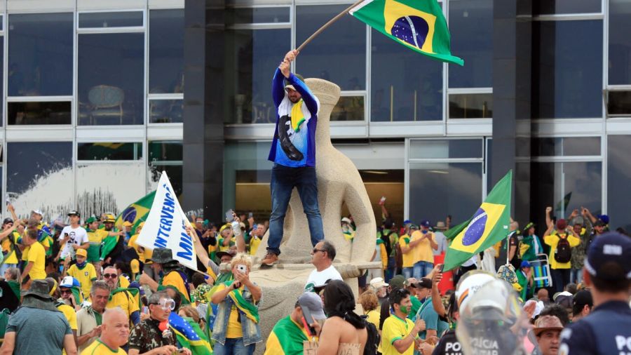 La toma bolsonarista de los edificios públicos en Brasilia