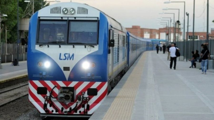 Trenes de la Línea San Martín.