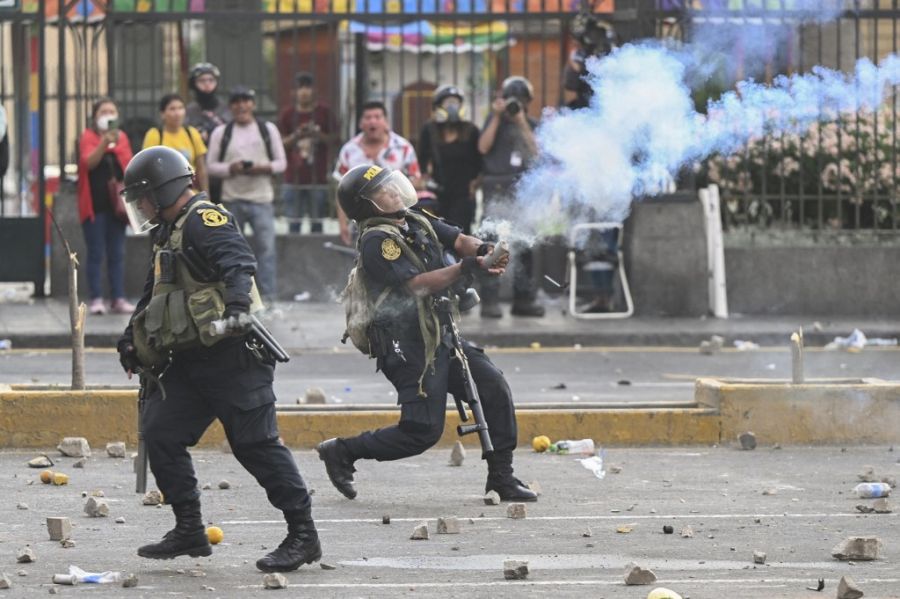 Disturbios en Lima 20230119