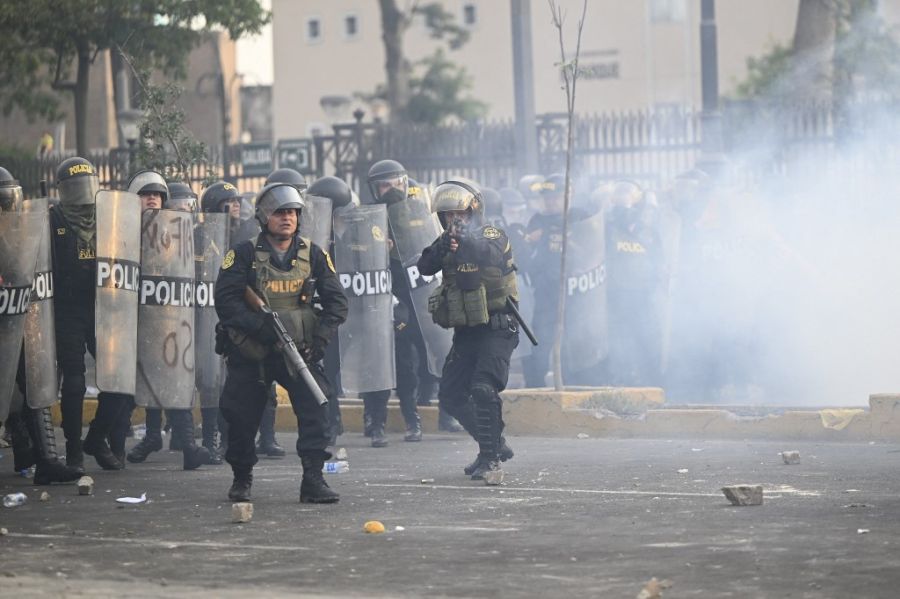 Disturbios en Lima 20230119