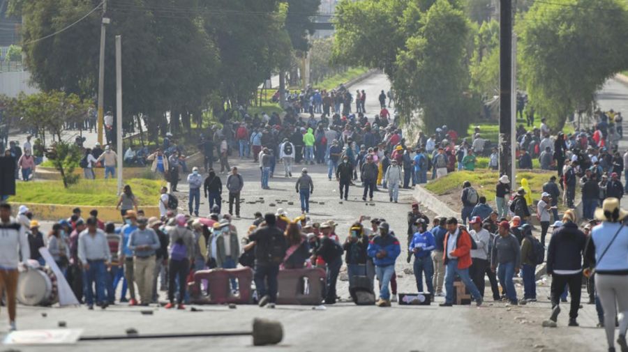 Manifestaciones en Perú
