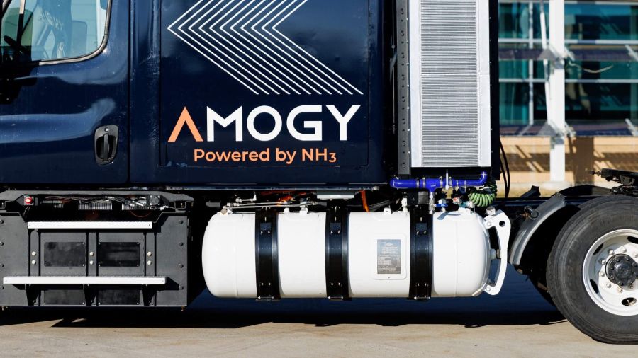Amogy: el camión que funciona con amoníaco
