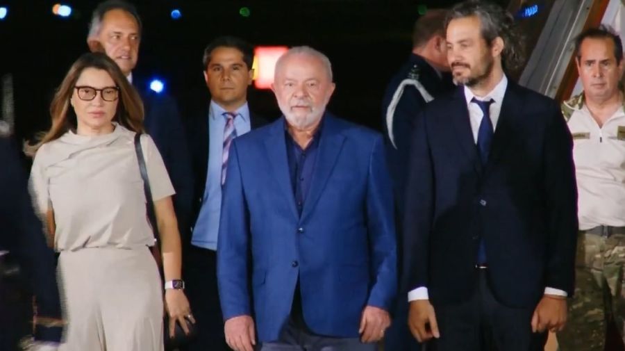 Lula da Silva llegó a Argentina
