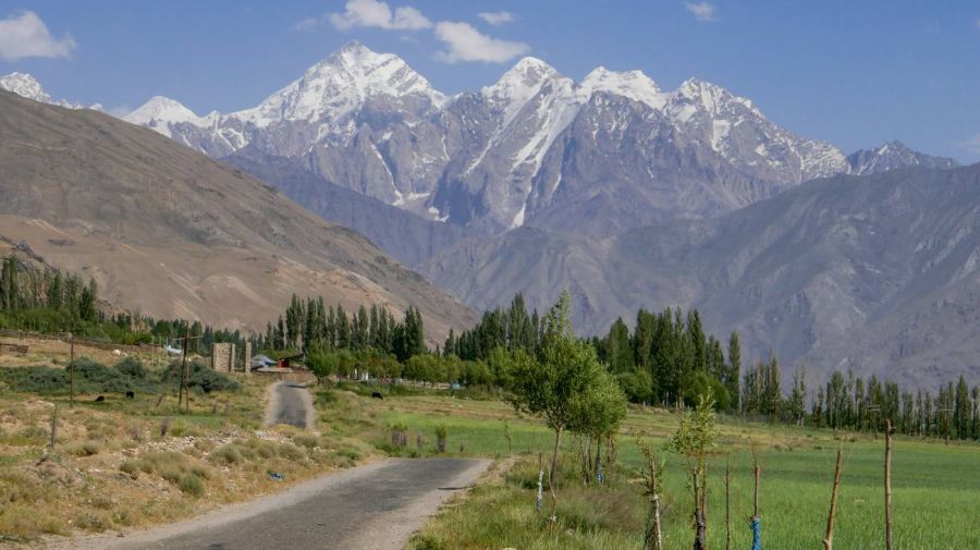 El distrito de Wakhan es una región montañosa con poca población.
