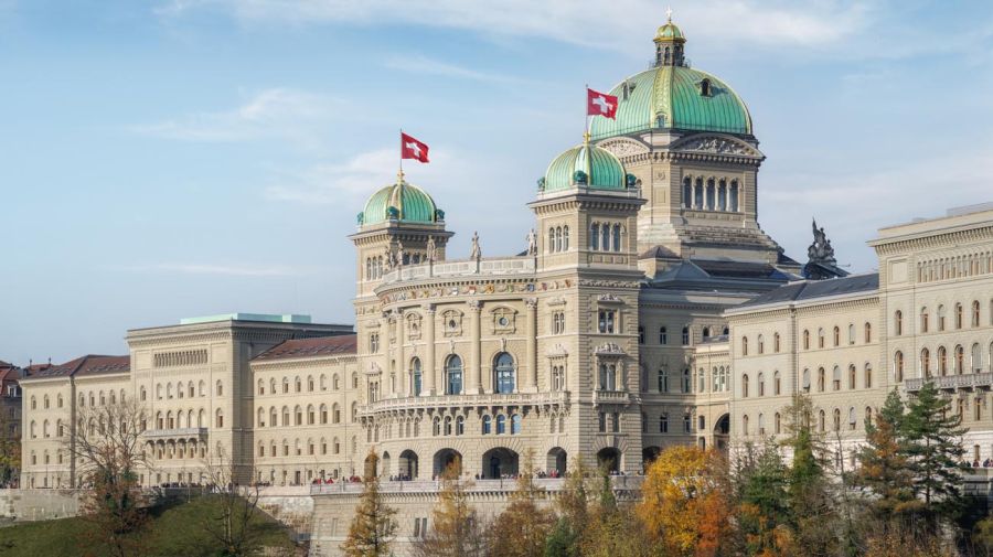 Palacio Federal, en Berna Suiza, donde funcionan el parlamento y el ejecutivo