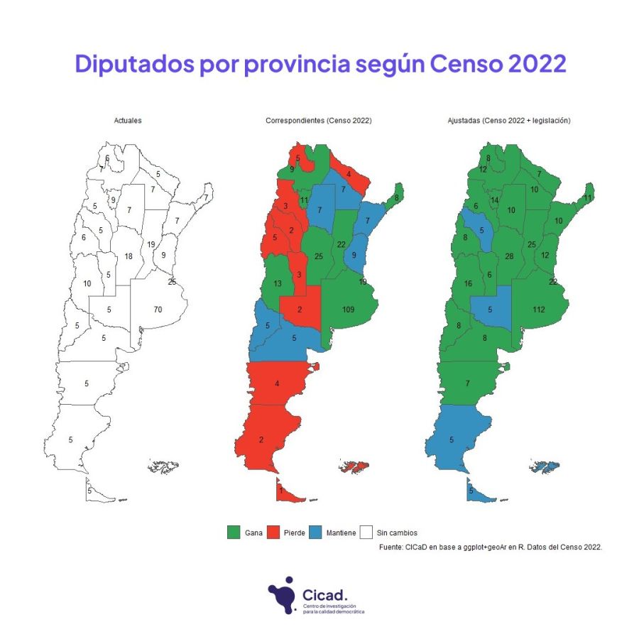 20220203 Palas en el Congreso y datos sobre la ocupación de bancas en Diputados según el censo.