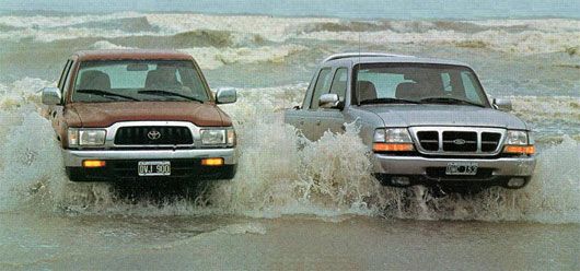 Ford Ranger vs. Toyota Yaris