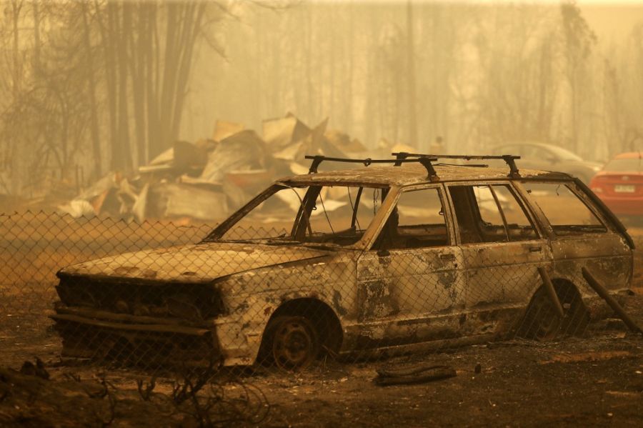 Incendios en Chile