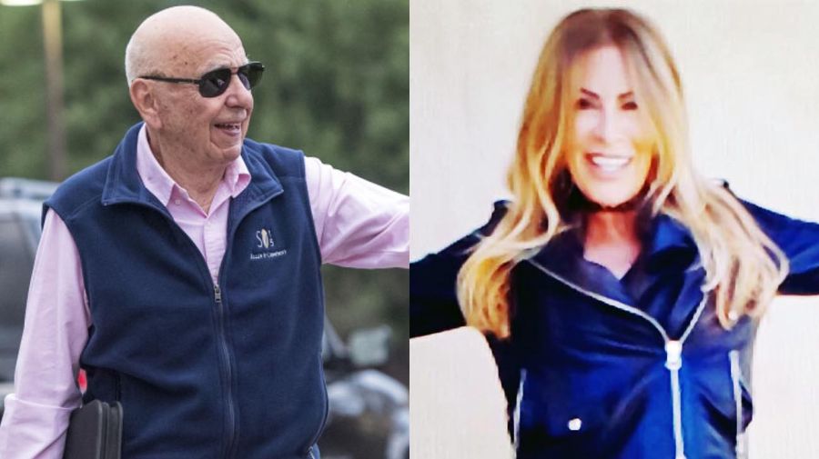 Rupert Murdoch y Ann-Lesley Smith