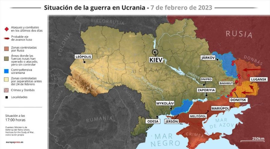 Guerra en Ucrania 20230207