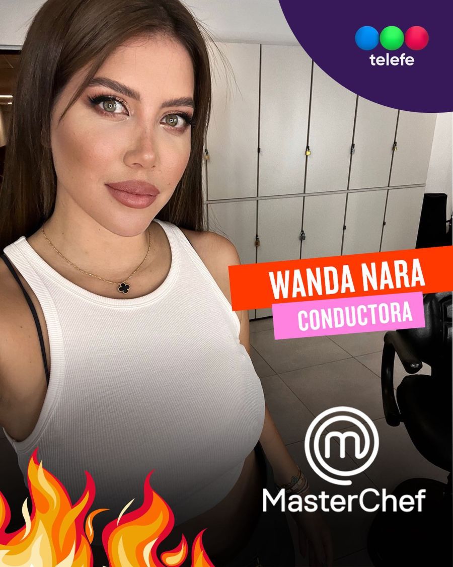 Wanda Nara fue presentada oficialmente como la conductora MasterChef Argentina