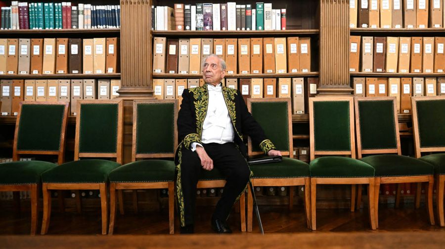 Mario Vargas Llosa en París