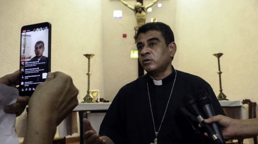 El obispo Rolando Álvarez, detenido en Nicaragua