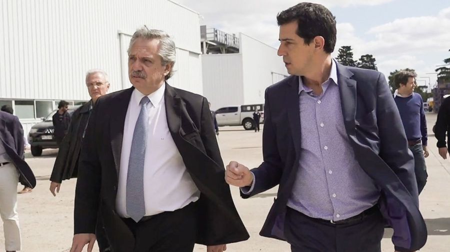 Tregua entre el presidente Alberto Fernández y Wado de Pedro