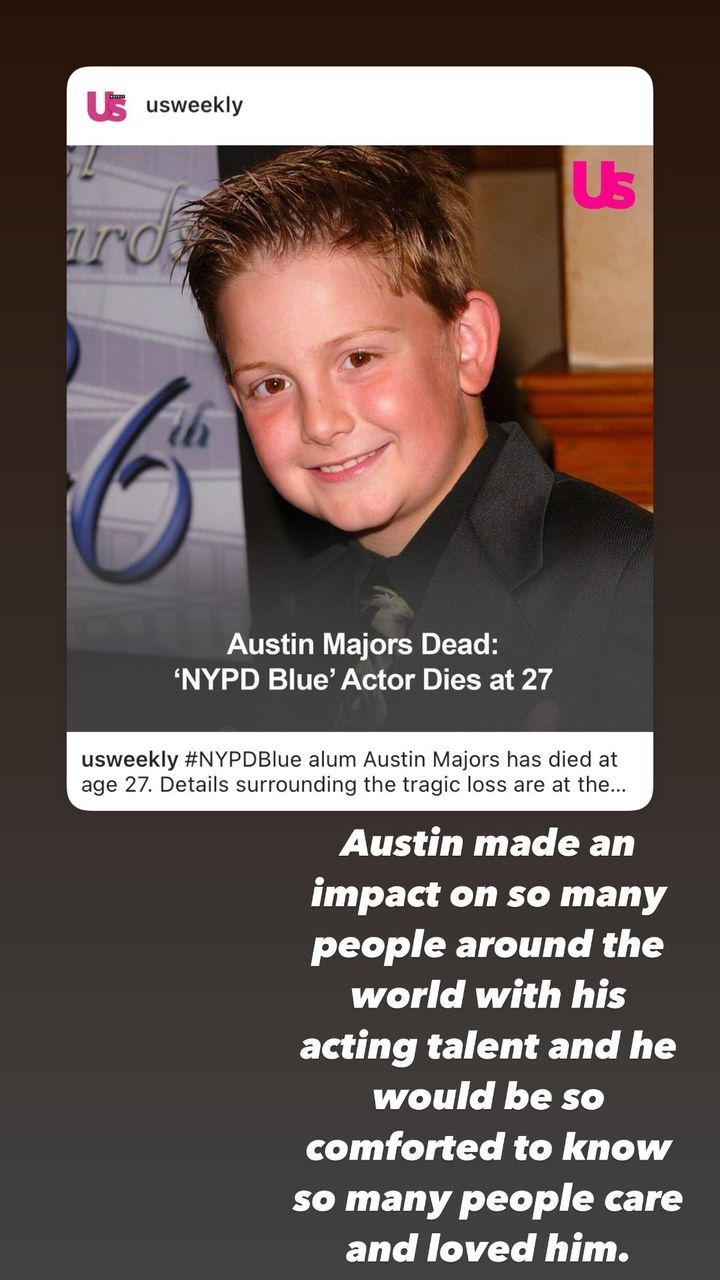 Murió el actor de NYPD Blue, Austin Majors, en extrañas circunstancias: 