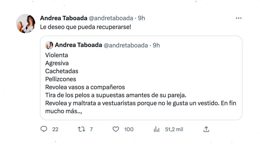 andrea taboada contra fernanda iglesias