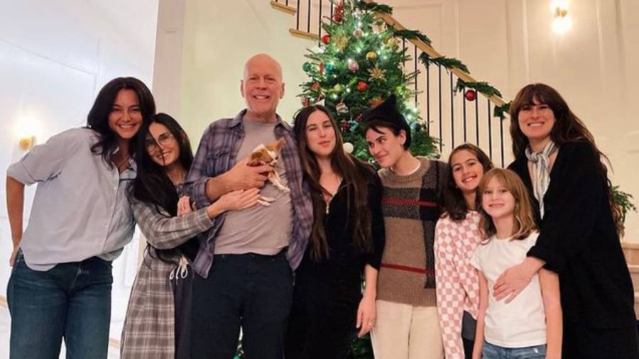 Las hijas de Bruce Willis y Demi Moore luego de conocer el diagnóstico se sienten abrumadas pero agradecidas por el apoyo que reciben