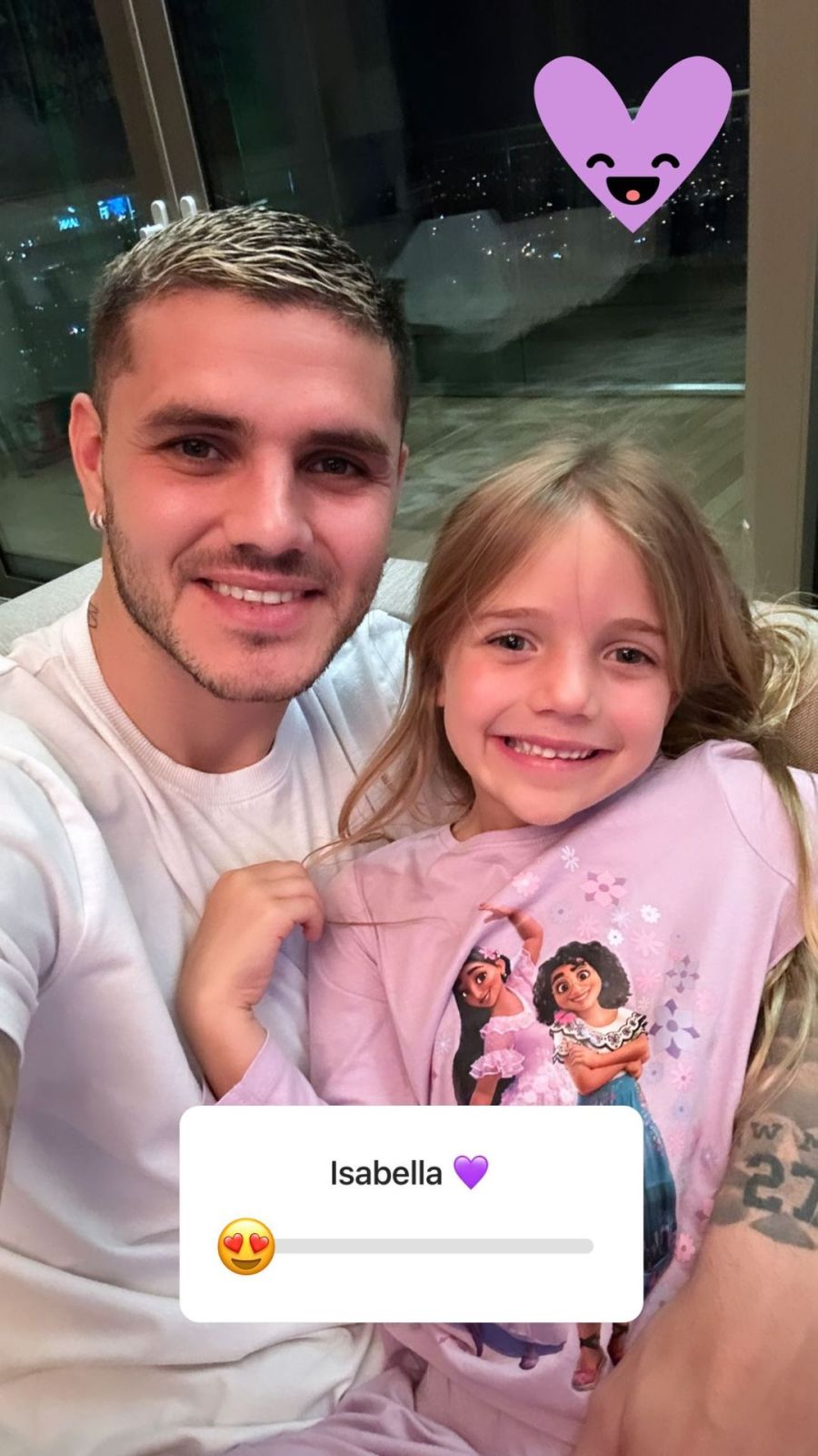 Wanda Nara a Mauro Icardi en su cumpelaños: 