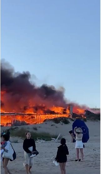 Angie Landaburu cuenta cómo vivió el incendio en el parador más top de Punta del Este: 