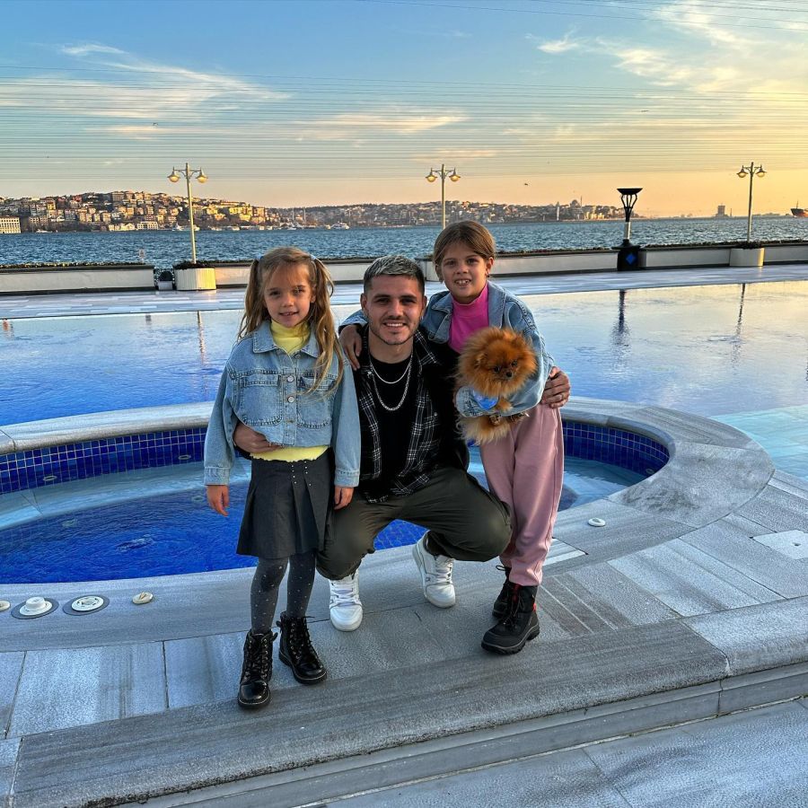 Mauro Icardi, Francesca Icardi e Isabella Icardi