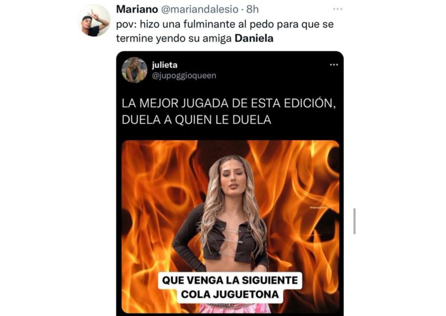 Gran Hermano los mejores memes tras la salida de Daniela Celis de la casa